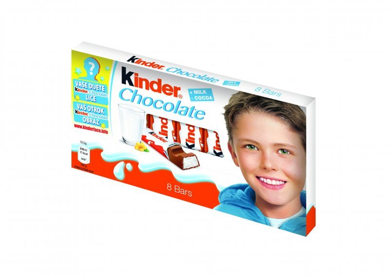 Postani lice Kinder Chocolatea