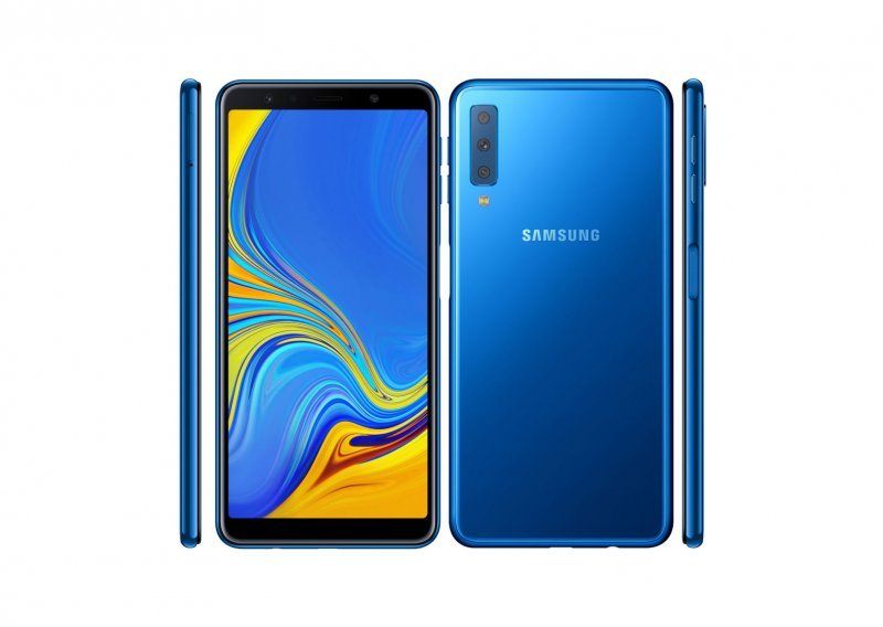 Galaxy A7 je prvi Samsungov pametni telefon s trostrukom kamerom