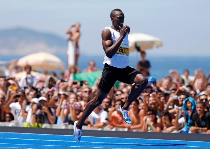 Usain Bolt na plaži umalo srušio svjetski rekord