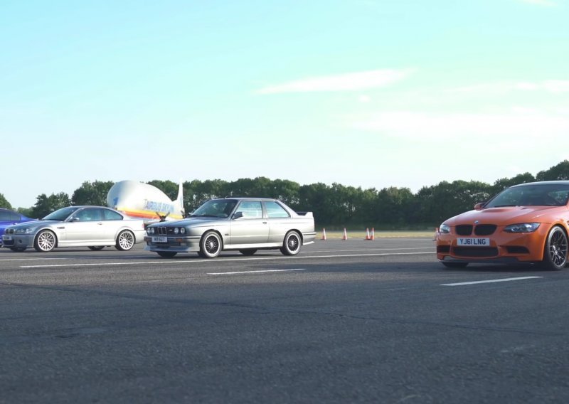 Četiri generacije najboljih BMW-a M3 u direktnom okršaju