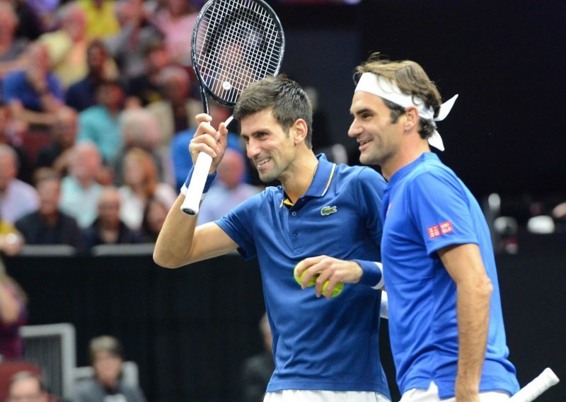 Federer i Đoković sjajno su se zabavili igrajući parove, ali i - izgubili