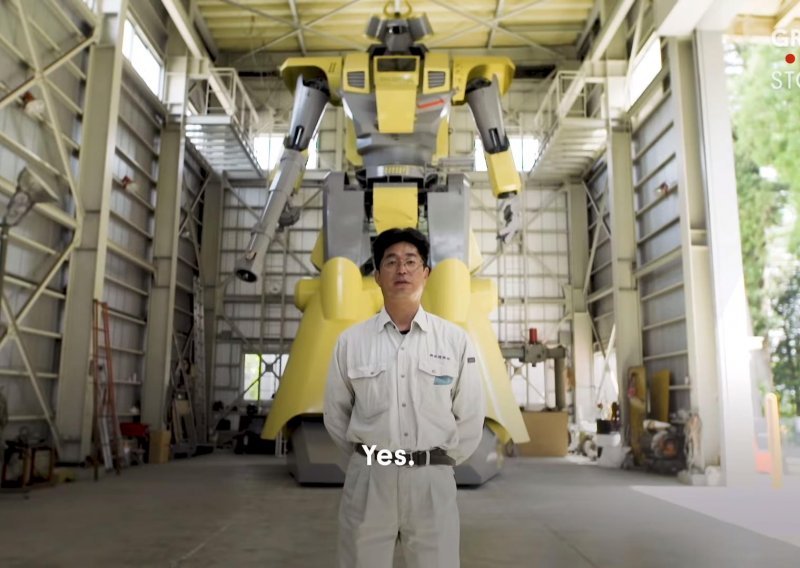 Volite divovske robote? Ne koliko i ovaj japanski inženjer!