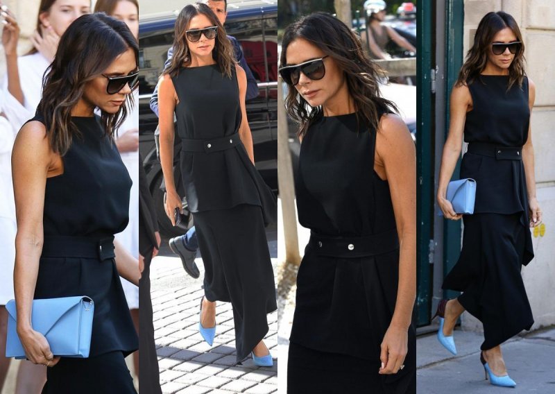 Ne znate kako nositi tamne boje? Neka vas inspirira Victoria Beckham