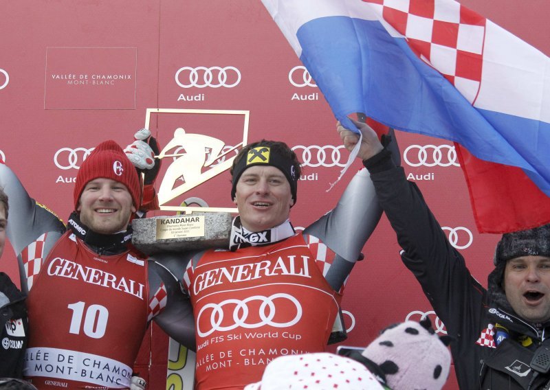 Croatia's Kostelic 1st, Zrncic-Dim 2nd in Chamonix