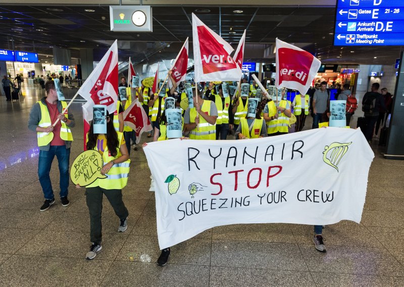 Otkazano 250 letova Ryanaira u šest europskih zemalja