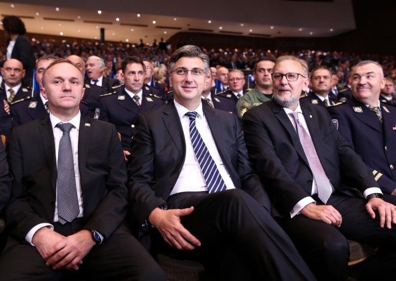 Plenković nahvalio policajce: Sigurnost je jedna od hrvatskih komparativnih prednosti