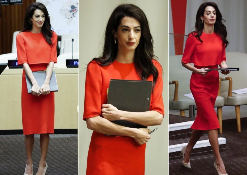 Amal Clooney je poslovnu eleganciju izbrusila do savršenstva