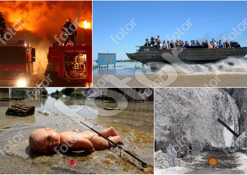 Pogledajte ove dramatične fotografije i prisjetite se najvećih prirodnih katastrofa posljednjih godina u Hrvatskoj
