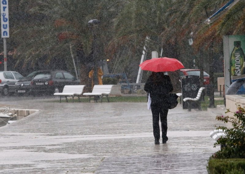 Vrijeme danas iznimno nestabilno, od utorka sunčano i ugodno toplo