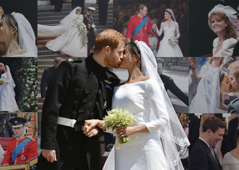 [FOTOPRIČA] Raskoš na britanskom dvoru: Kraljevska vjenčanja koja ćemo pamtiti