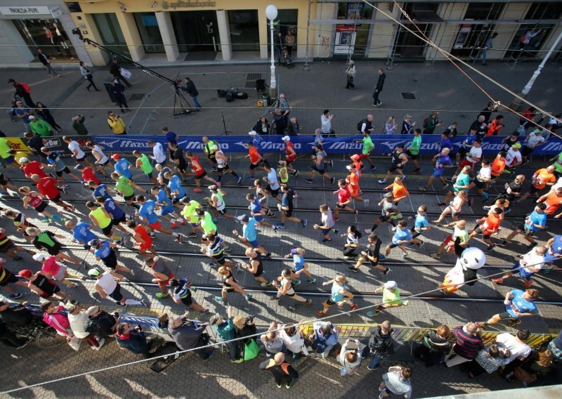 Krenuo je Zagrebački maraton, evo kojim se ulicama uopće ne može voziti