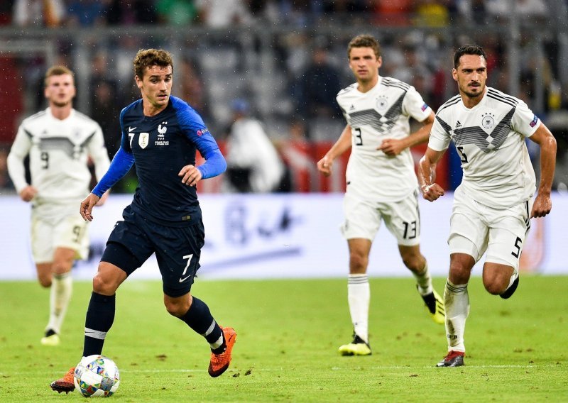 Francuzi 'okrenuli' Njemačku; Griezmann s dva gola u nastavku susreta sredio 'elf'