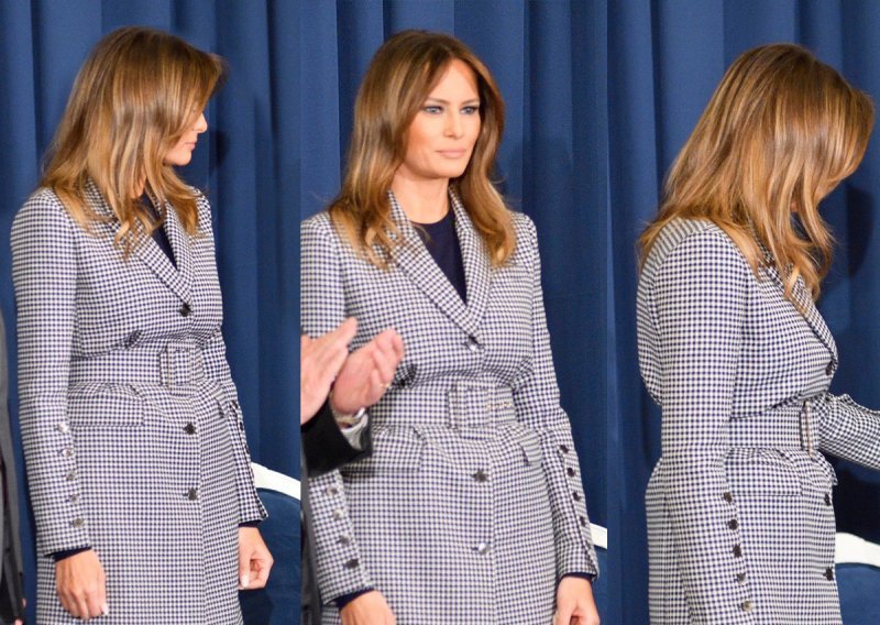 Melania Trump izgleda besprijekorno u najtrendi uzorku ove sezone