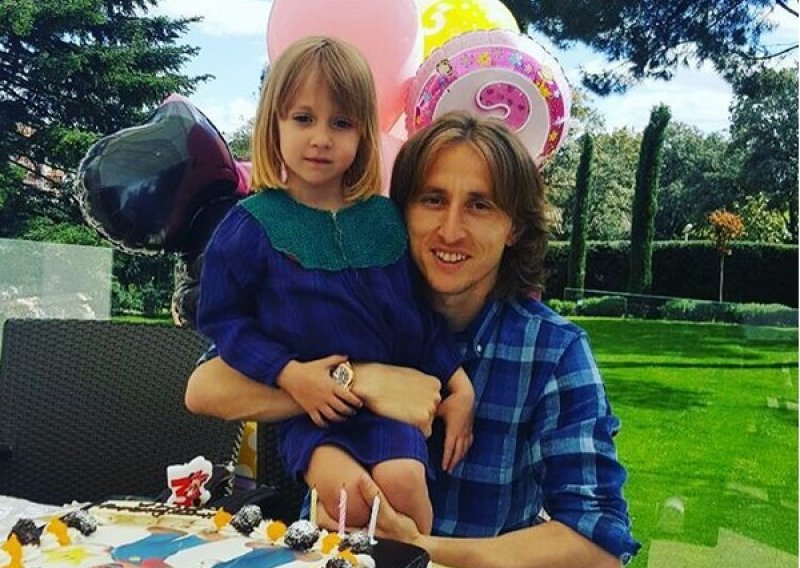Luka Modrić s kćeri oborio rekord na Instagramu