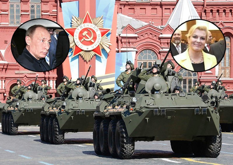 Putin pozvao Kolindu Grabar Kitarović na vojnu paradu