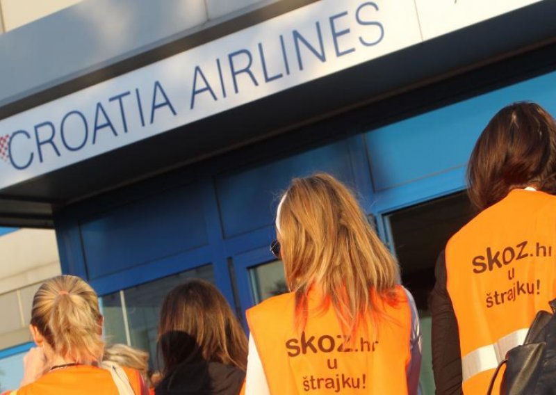 Štrajk će Croatiu Airlines koštati više od 200.000 eura