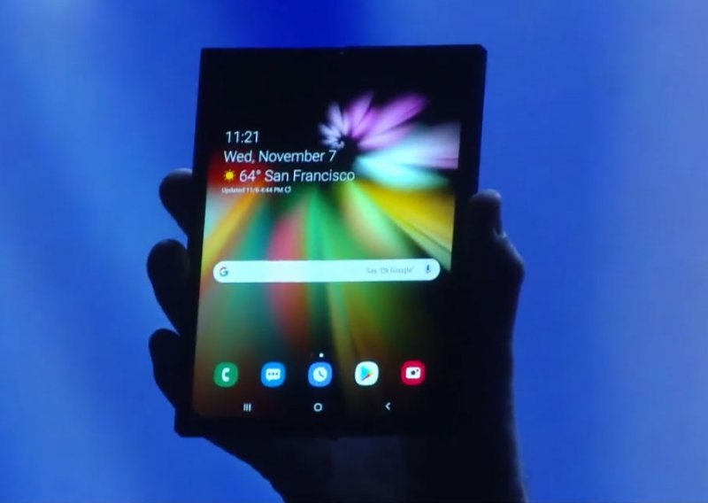 Ovo je Infinity Flex, Samsungov sklopivi zaslon!