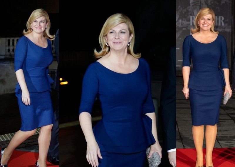 Kolinda Grabar-Kitarović elegantim stajlingom plijenila poglede u Parizu