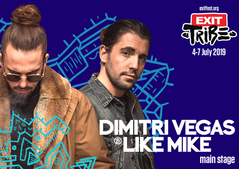 Vodeći svjetski DJ duo Dimitri Vegas & Like Mike donose spektakl za veliko finale EXIT festivala