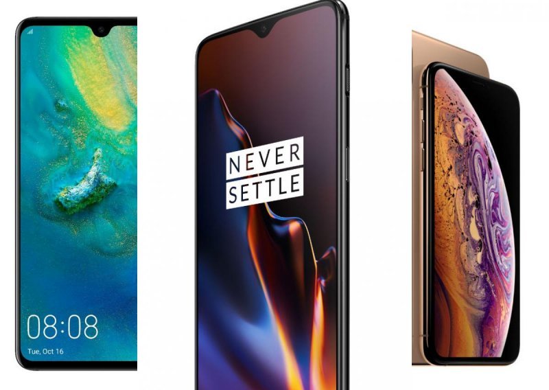 Usporedili smo OnePlus 6T, Huawei Mate 20 i iPhone XS