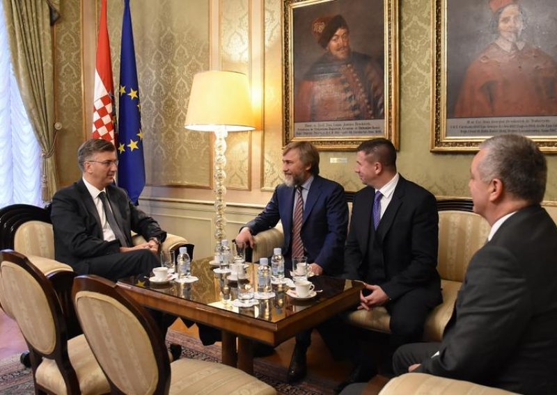 Plenković primio Novinskog, ukrajinski milijarder zainteresiran za Uljanik