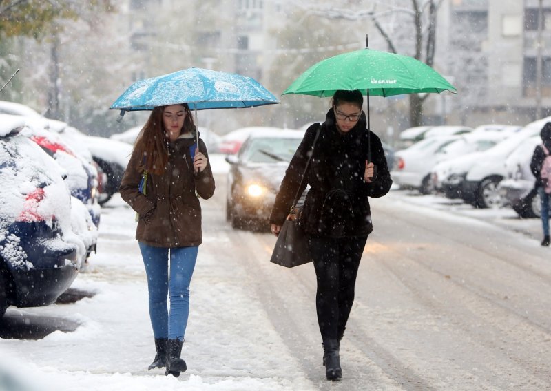 Dolaze hladnoća i snijeg, pogledajte kada će početi padati u vašem kraju