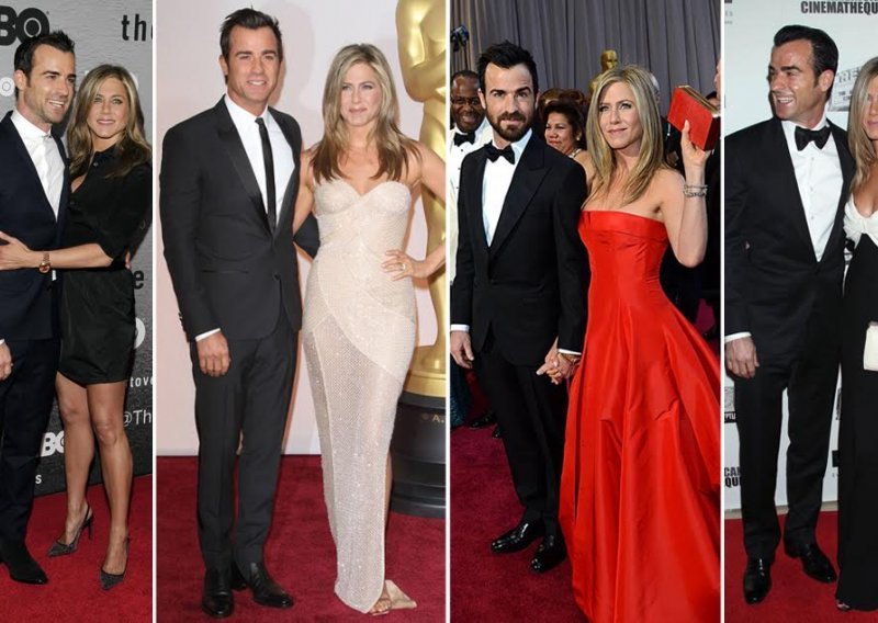 Najbolja modna izdanja Jennifer Aniston i Justina Therouxa