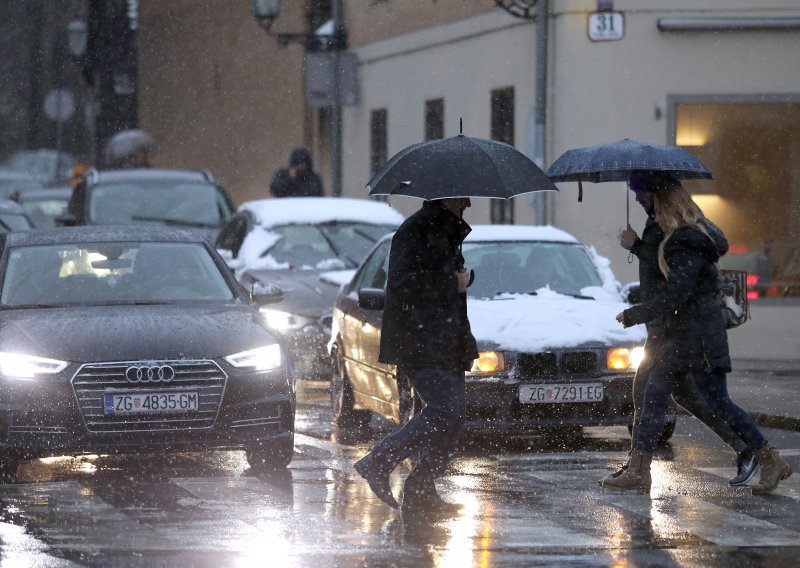 Oblačno s kišom i snijegom, već u petak velika promjena vremena