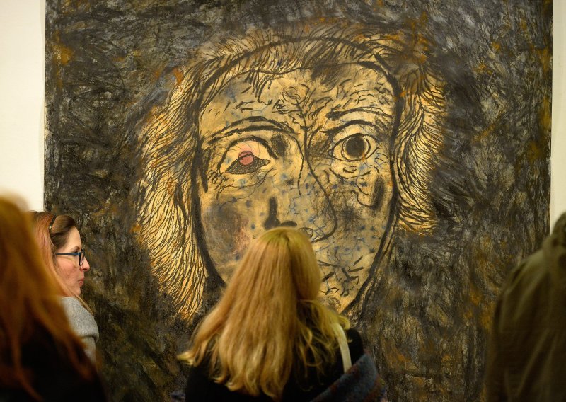 Zlatko Keser na velikoj izložbi crteža pokazao 'lica koja poznaje'