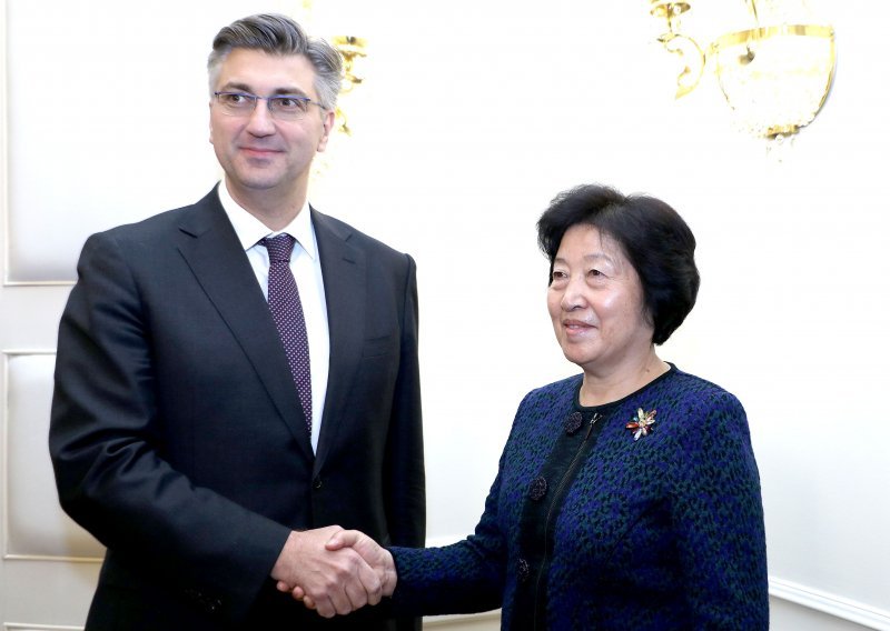 Plenković: Trebamo jačati gospodarsku suradnju Hrvatske i Kine