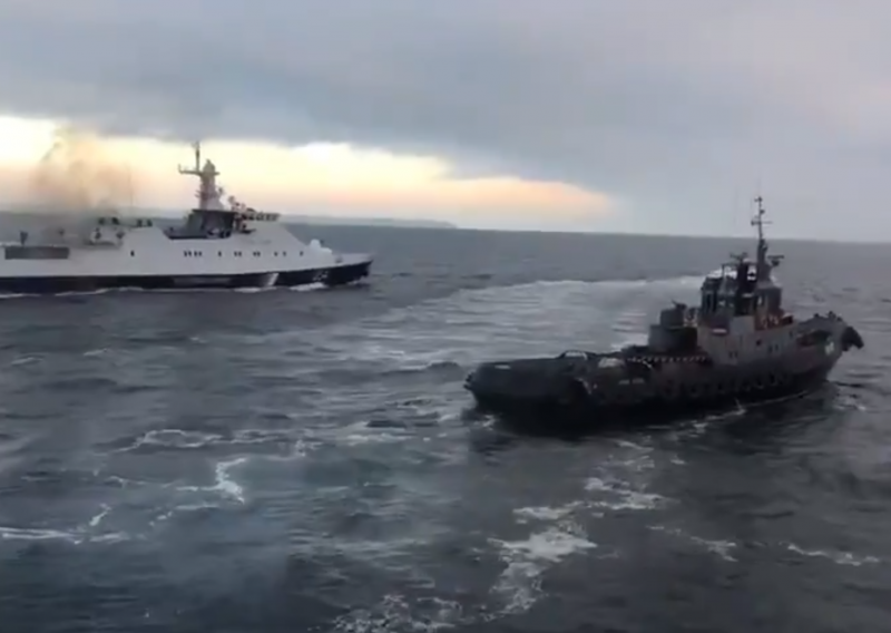 Pojavila se snimka ruskog napada na ukrajinske brodove, zakazana hitna sjednica Vijeća sigurnosti UN-a