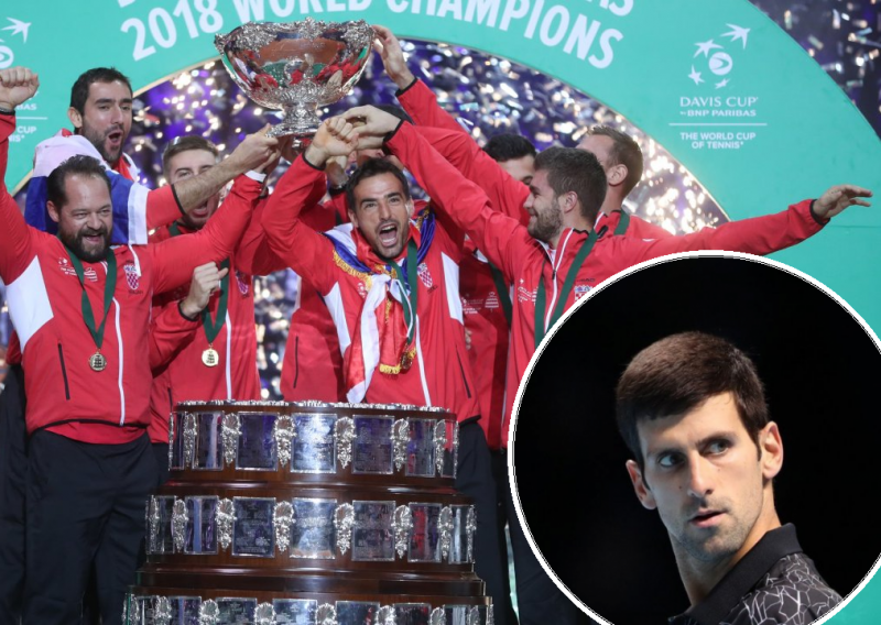 Novak Đoković osvrnuo se na finale Davis Cupa te je svojim komentarom oduševio hrvatsku javnost