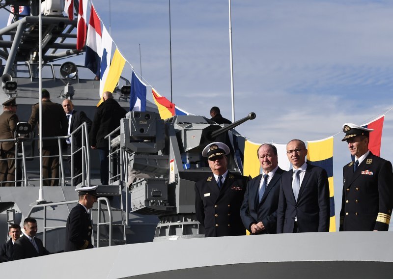 Hrvatska ratna mornarica ima novi obalni ophodni brod 'Omiš'