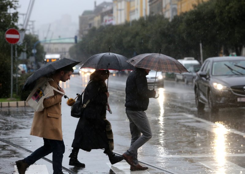 Vikend donosi obilnu kišu, a početkom sljedećeg tjedna stiže i hladnije vrijeme