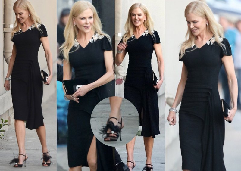 Nicole Kidman izgleda kao milijun dolara u maloj crnoj haljini i ludo dobrim štiklama