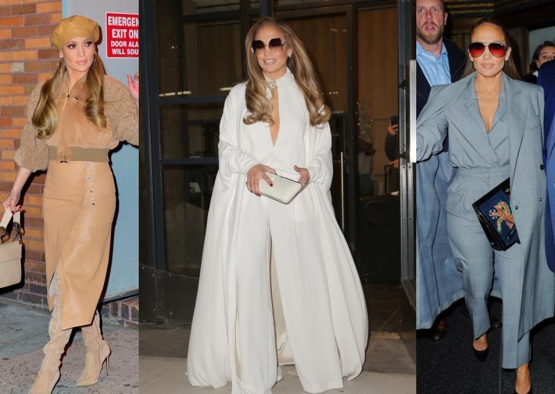 Modna kameleonka: Jennifer Lopez u istom danu zablistala u tri neodoljiva stajlinga
