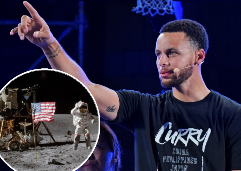 NBA zvijezda Stephen Curry dobio poziv; NASA ga želi uvjeriti da je čovjek bio na Mjesecu