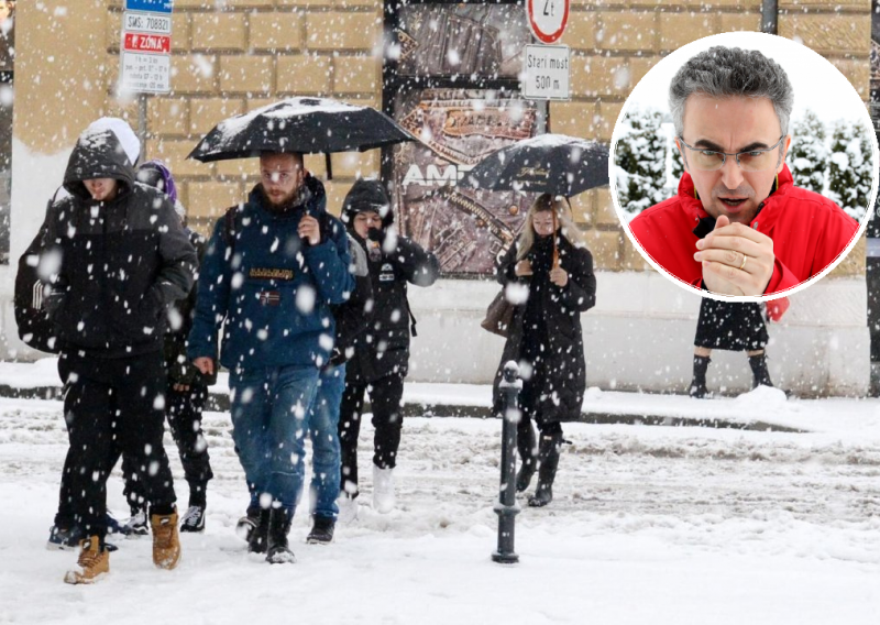 Vakula se prisjetio Sijerkovića i upozorio na dolazak snijega, pogledajte gdje će padati već danas