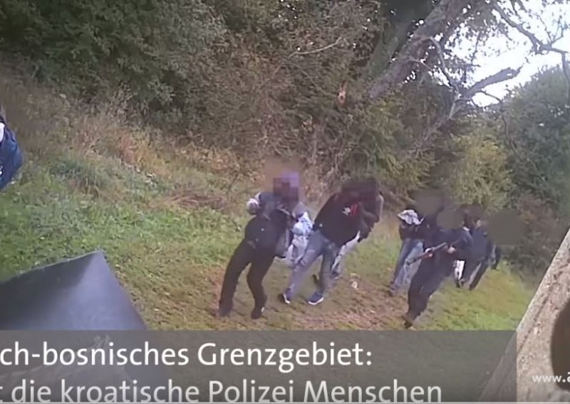 Objavljene snimke kako hrvatska policija uz prijetnju oružjem vraća migrante u BiH