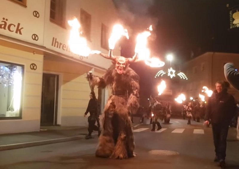 Pogledajte Krampuse koji su prošetali austrijskim gradićem