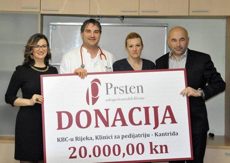 KBC Rijeka dobio donaciju u vrijednosti 20.000 kuna