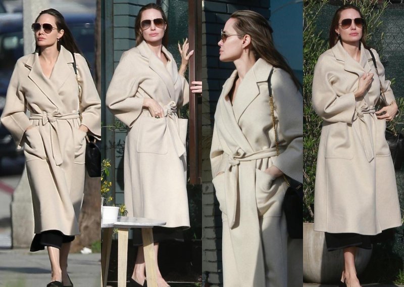 Angelina Jolie skupocjenim kaputom pokušala sakriti krhku figuru