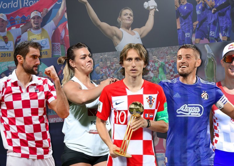 Zbog njih je Hrvatska ponosna, a sportski svijet na nogama; najveći trenuci domaćeg sporta u 2018.