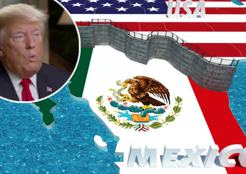 Trump na Twitteru: U potpunosti ćemo zatvoriti granicu s Meksikom
