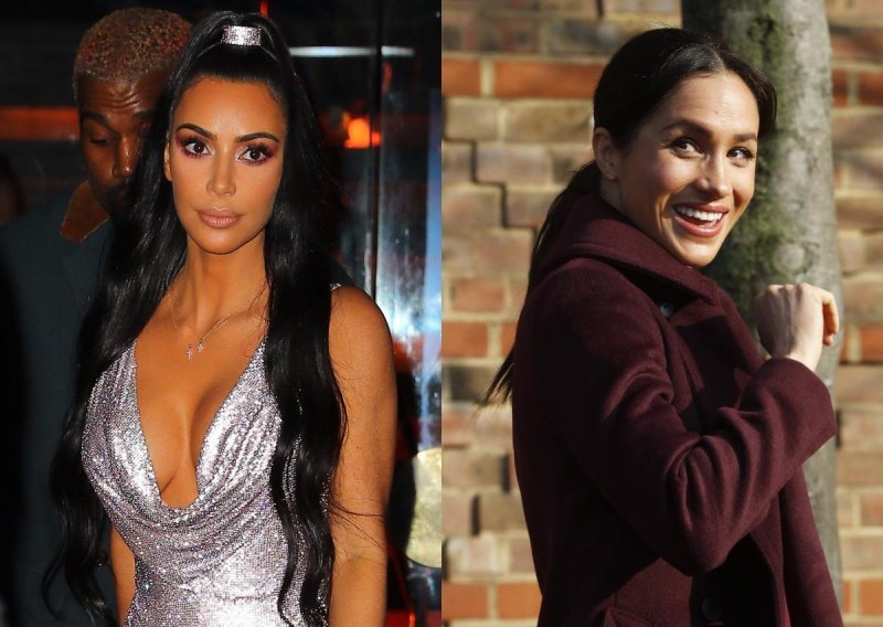 Kim Kardashian si je zacrtala postati najboljom prijateljicom Meghan Markle