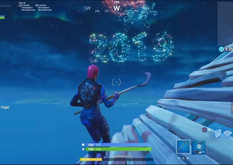 Nekim je igračima Fortnitea Nova godina stigla - prerano