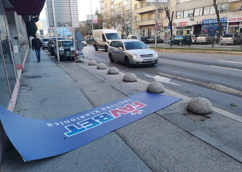 Bura radi kaos u prometu, pogledajte koje ceste su zatvorene