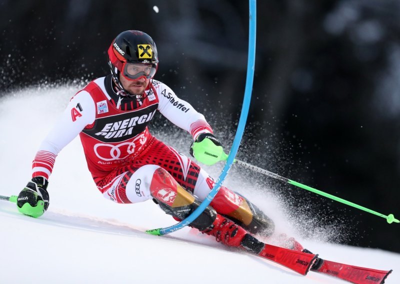 Hirscher nedodirljiv, Zubčić se nije uspio probiti u drugoj vožnji