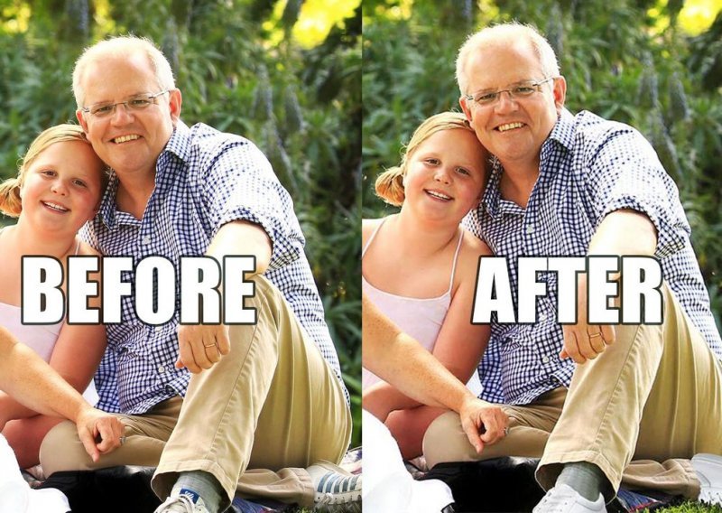 Ovo je fora: Pogledajte kako su 'stručnjaci' u Photoshopu sredili australskog premijera