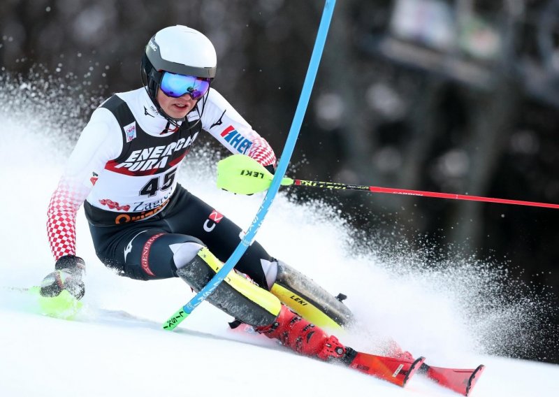 Nova hrvatska skijaška senzacija: Umjesto Rodeša, čudesni Kolega je završio među najbržima